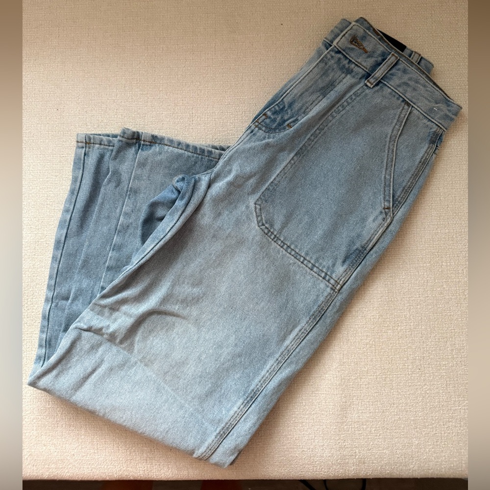 Glassons Wide Leg Cargo Jean, 8 AUS/US 4.